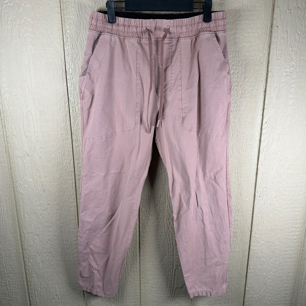 Lululemon ABC Jogger Pants Mens Sz Medium 30" Earth Dye Clay Dusty Rose Tapered